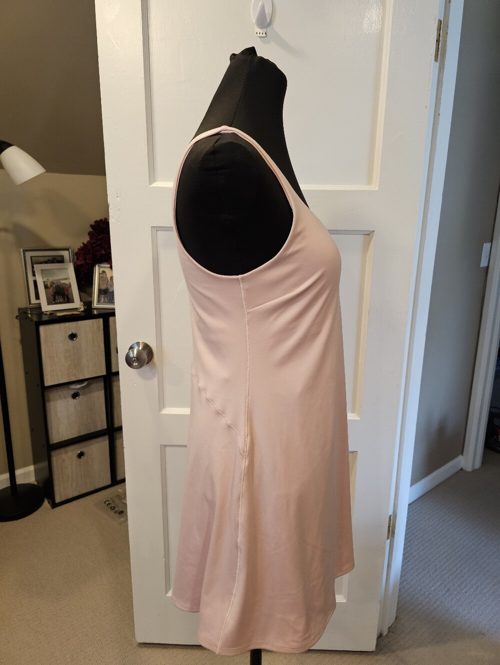 Danskin Light Pink Athletic Dress With Built In Bra And Shorts - Picture 4 of 6